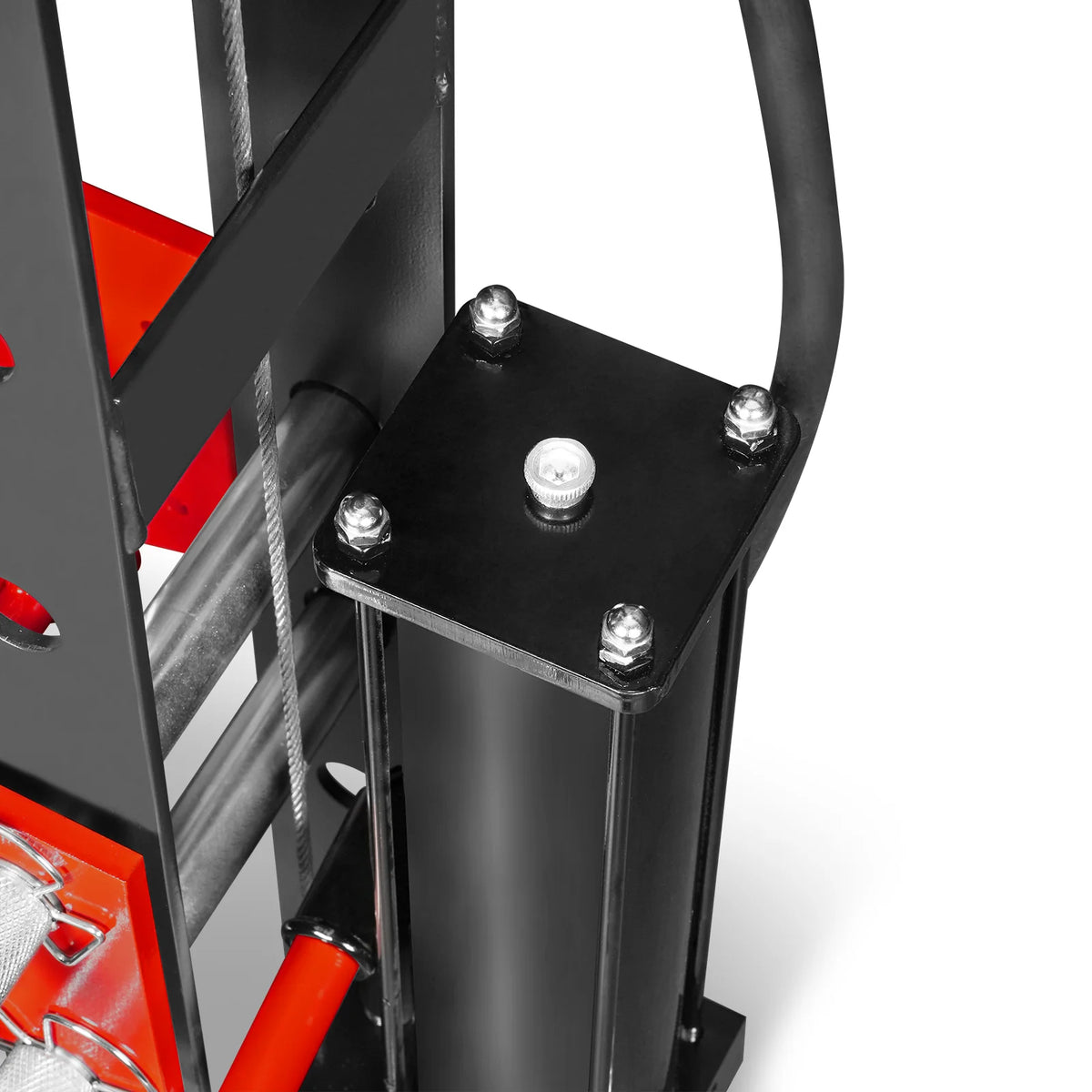 30 Ton H-Frame Air/Hydraulic Shop Press with Hand Winch & Press Pin Kit, Fully Welded Steel Frame, Safety Guar - view 20
