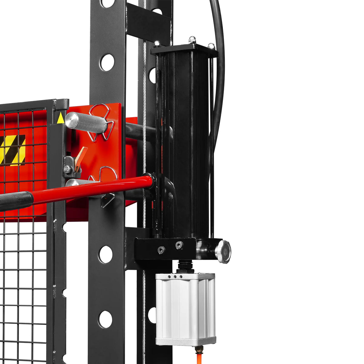 30 Ton H-Frame Air/Hydraulic Shop Press with Hand Winch & Press Pin Kit, Fully Welded Steel Frame, Safety Guar - view 19