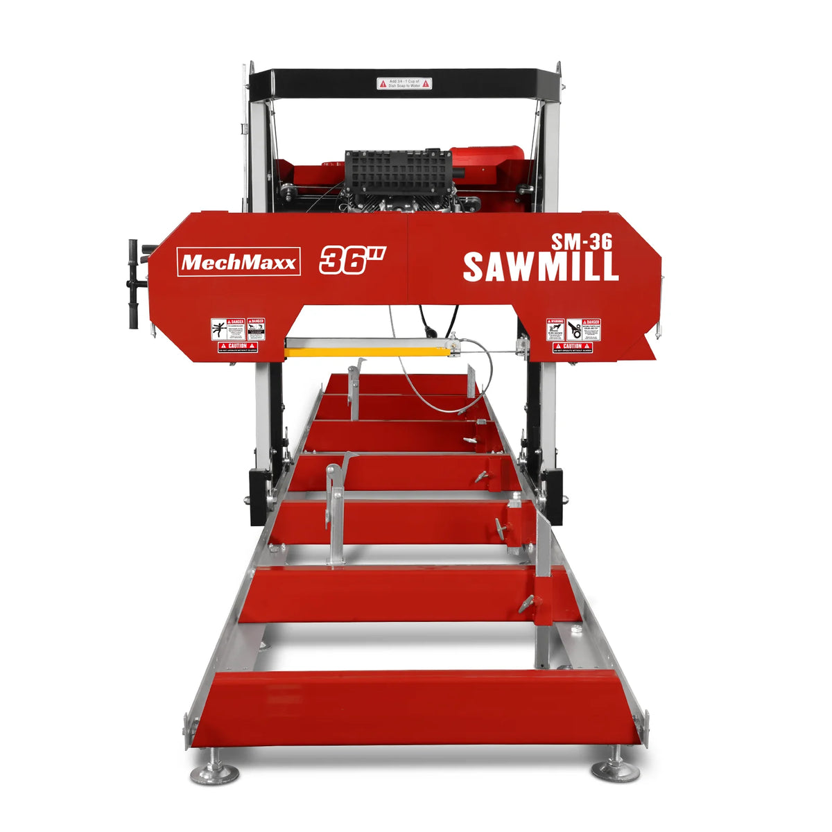 36" MAX Portable Sawmill, 3-Point PTO Stump Grinder & Forestry Log Skidding Winch Bundle - view 34