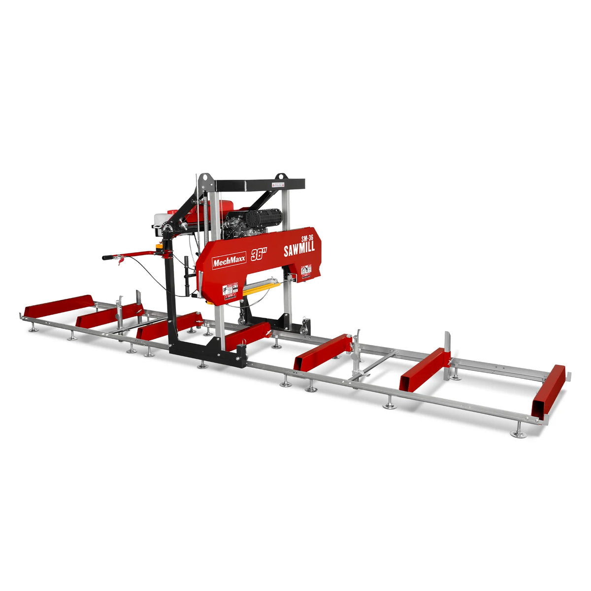 36" MAX Portable Sawmill, 25 HP 750cc ZONSEN V-Twin Engine, 36" Board Width, 20' Track Length, SM-36MAX - view 20