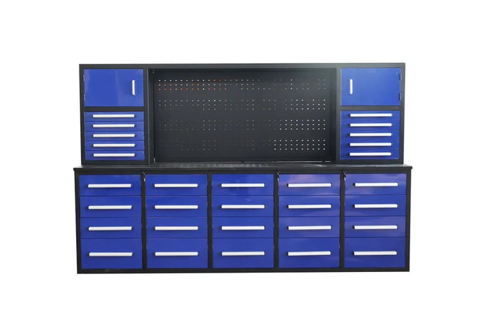 CAEL Tool Box 30D 10 FT Werkstattwagen – 30 Schubladen, verstärkter Stahlrahmen