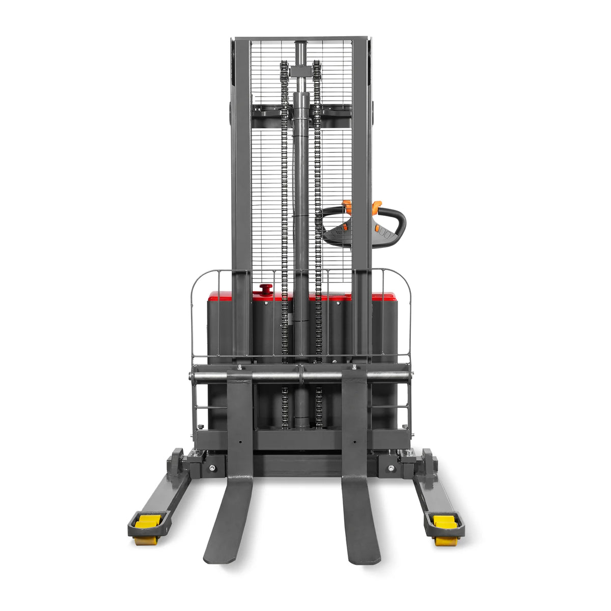 2640lbs Electric Straddle Stacker, 98" Lift, Adjustable Legs & Forks, F26-98SLA - view 26