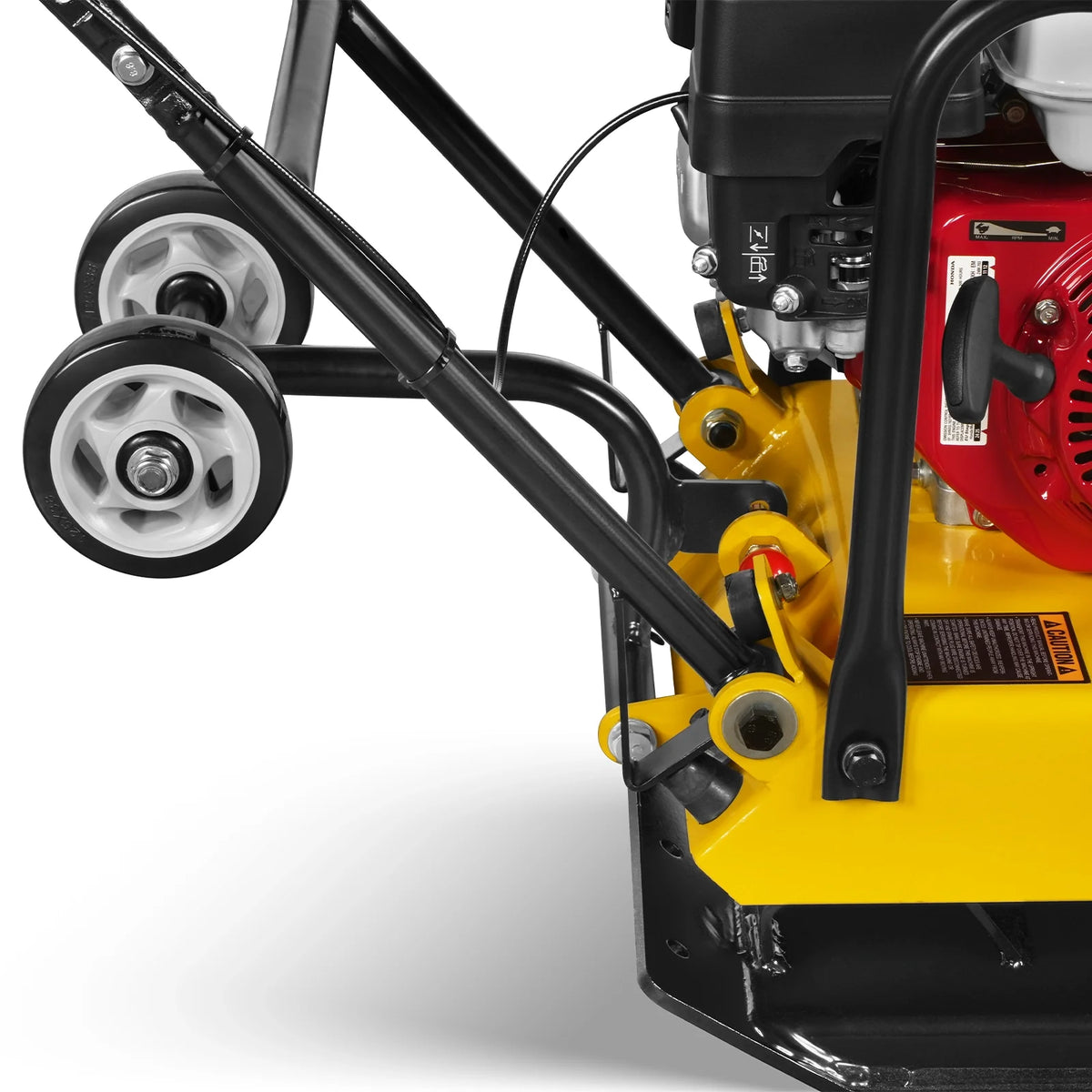 Honda GX160 Vibratory Plate Compactor with Wheel Kit, 3600 lb Centrifugal Force for Soil, Gravel, Asphalt and  - view 11