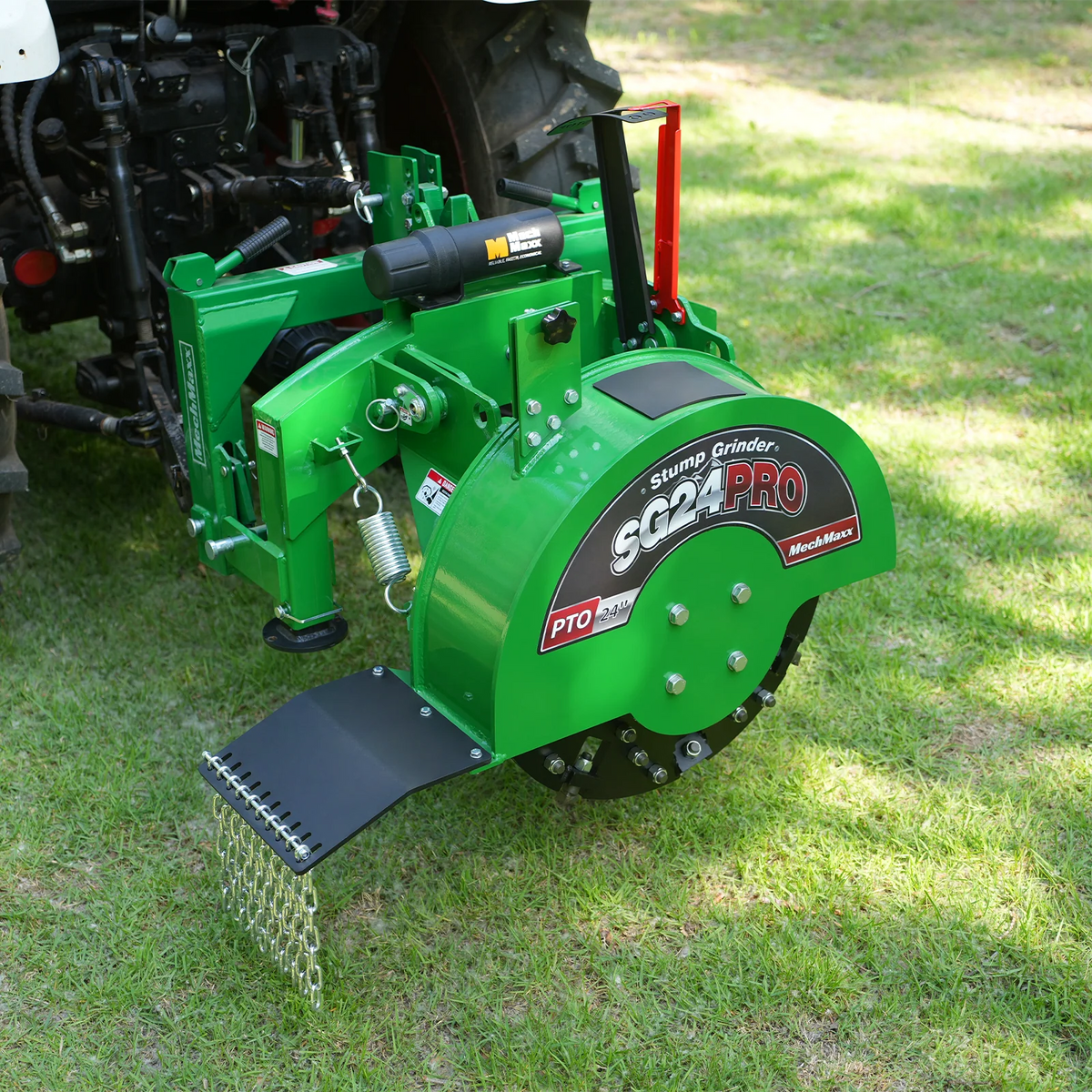 3-Point PTO Stump Grinder with 34 Carbide Teeth, PTO Shaft with Slip Clutch, for 15-45 HP Tractor, SG24PRO - view 3