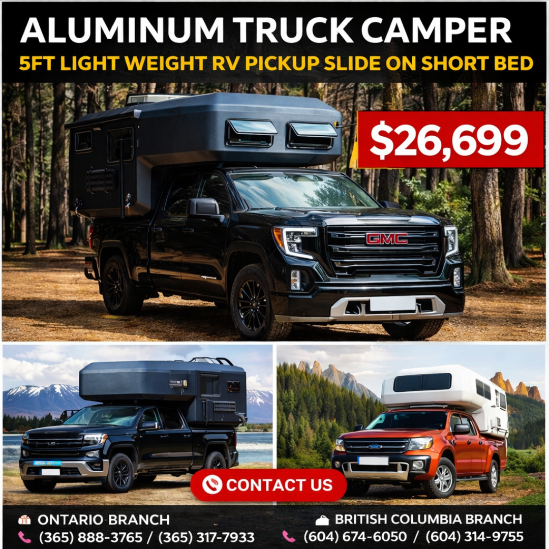 CAEL Remorque camping-car pour pick-up – versions Standard et Premium