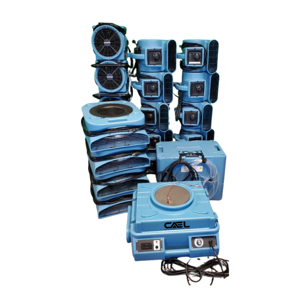 Pack CAEL 21 Remise en état – LGR 45, 19 ventilateurs, épurateur HEPA