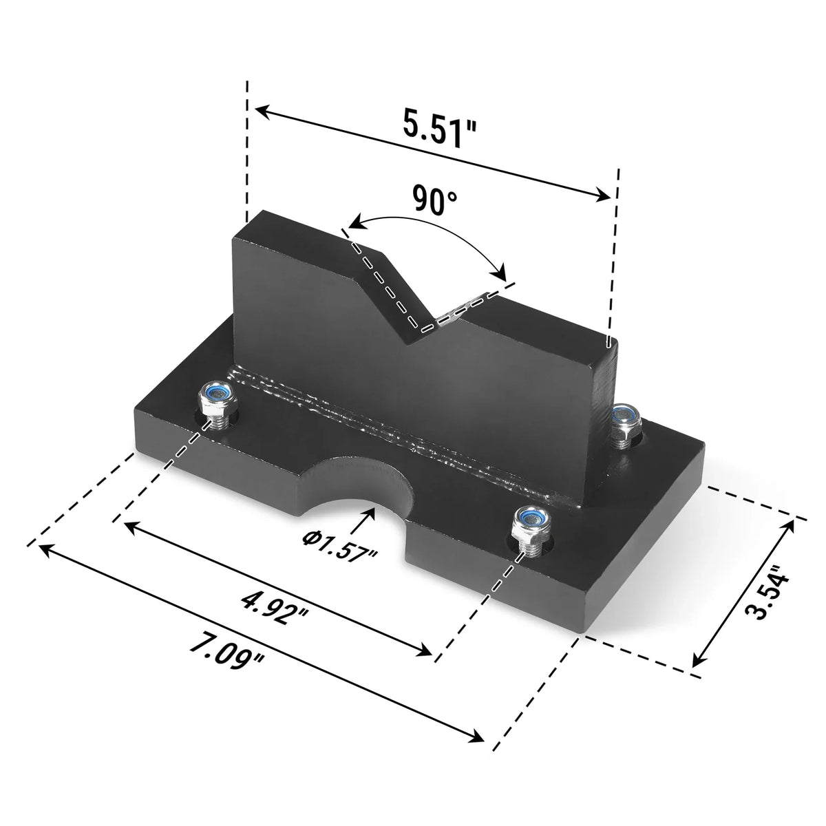 Press Plates for 20T Shop Press (for SKU: 200060) - 1 Pack / 2 Pcs - view 2