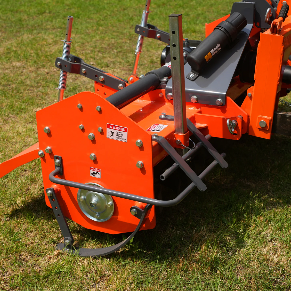 72 in Rotary Tiller, 3 Point Hitch Cat.1 & 2, Gear Drive, PTO Shaft Included with Slip Clutch, 35-70 HP, MRT72 - view 9