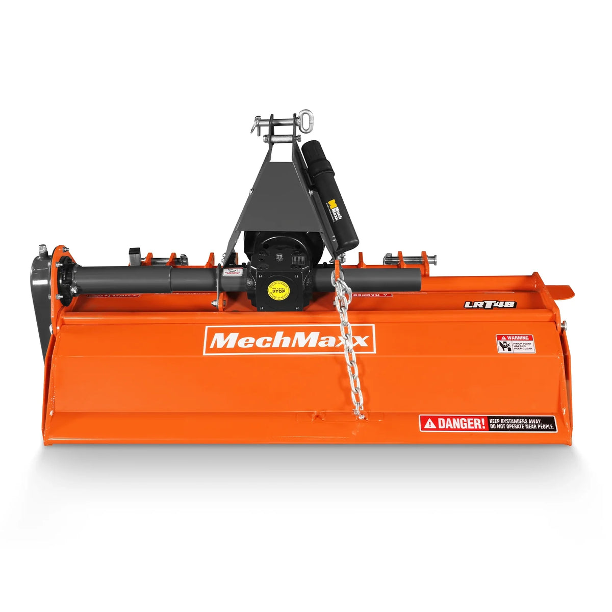 48 in Rotary Tiller, 3 Point Hitch Cat.1, Chain Drive, PTO Shaft Included with Shear Bolt, 18-35 HP, LRT48 - view 15