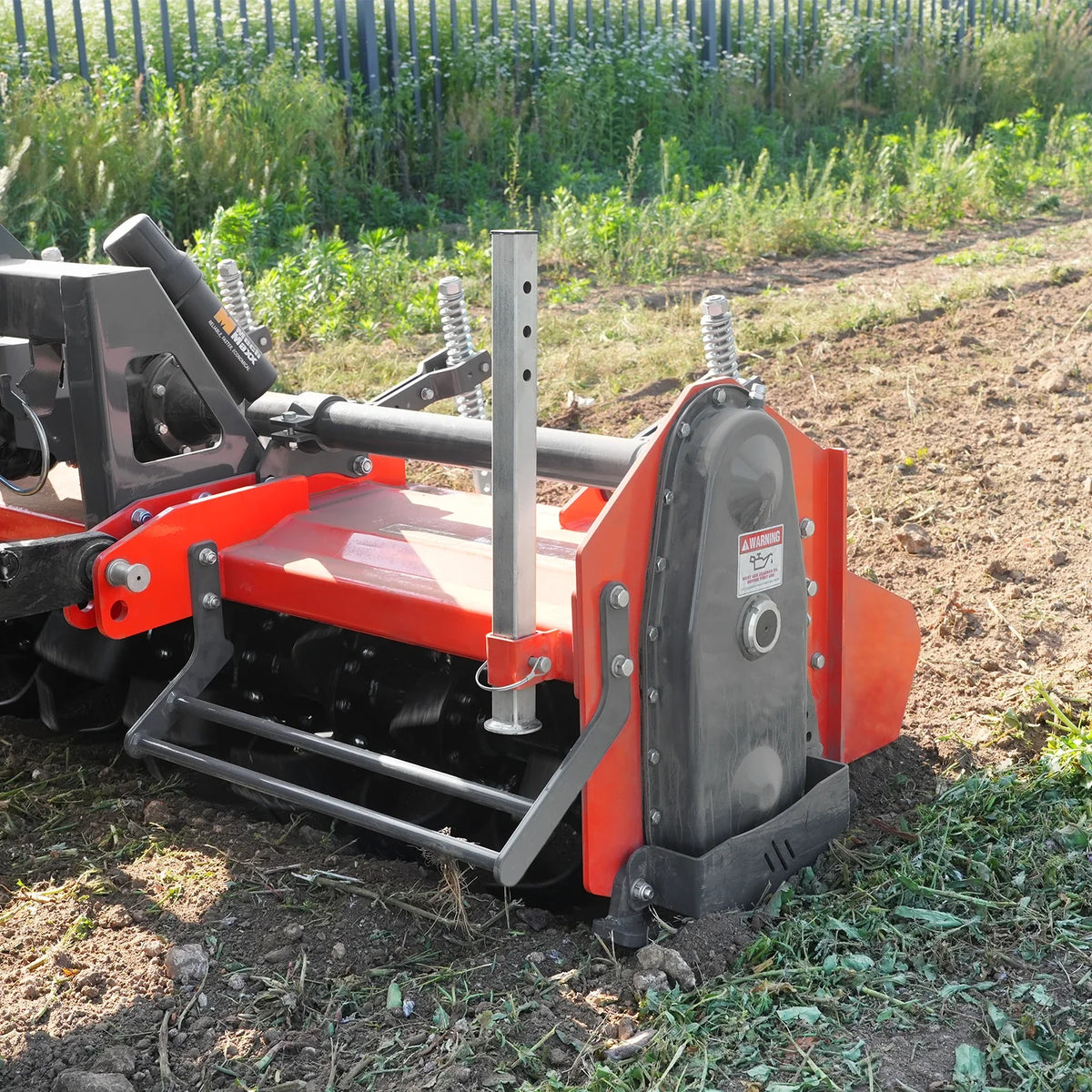 90 in Heavy Duty Rotary Tiller, 3 Point Hitch Cat.2, Gear Drive, PTO Shaft Included with Slip Clutch, 50-90 HP - view 8