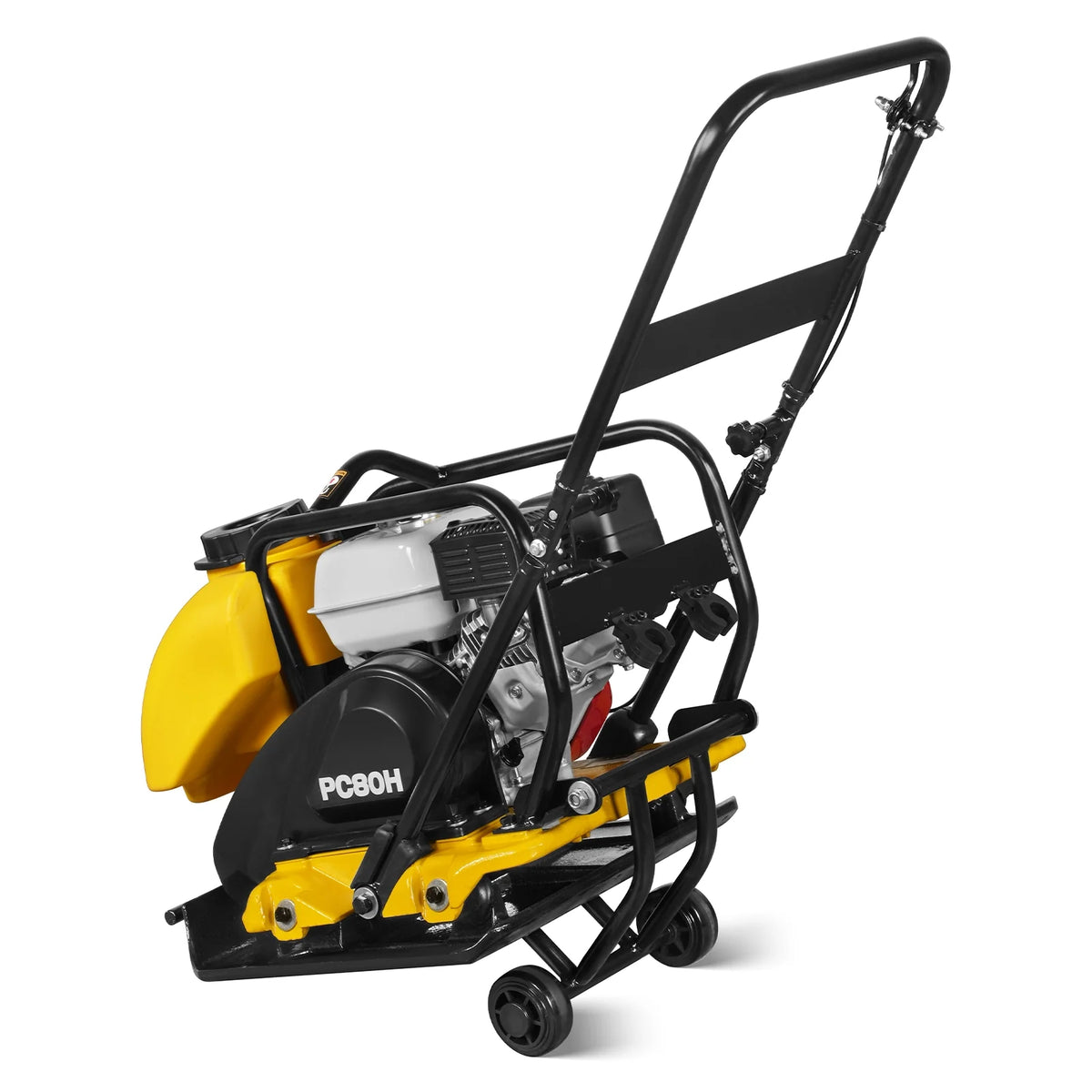 Honda GX160 Vibratory Plate Compactor with Wheel Kit, 3150 lb Centrifugal Force for Soil, Gravel, Asphalt and  - view 14