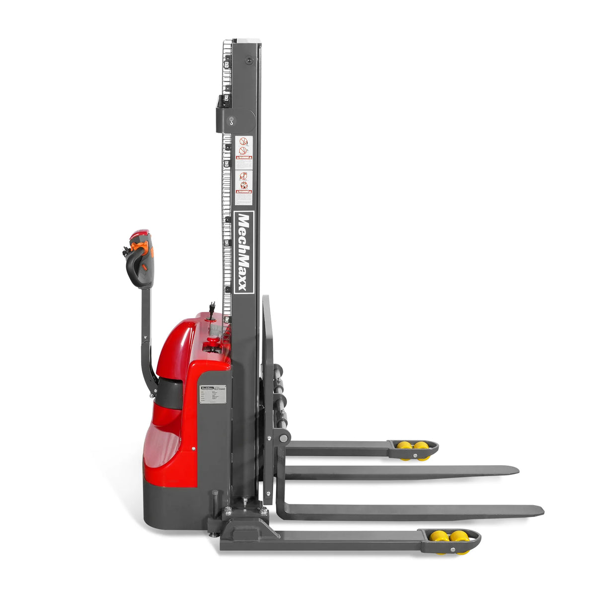 2640lbs Electric Straddle Stacker, 118" Lift, Adjustable Legs & Forks, F26-118SLA - view 24