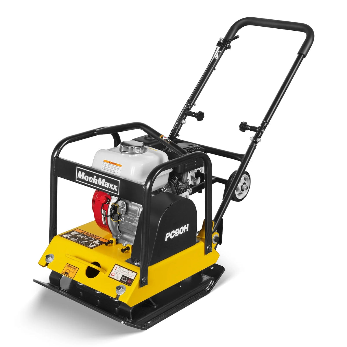 Honda GX160 Vibratory Plate Compactor with Wheel Kit, 3600 lb Centrifugal Force for Soil, Gravel, Asphalt and  - view 20