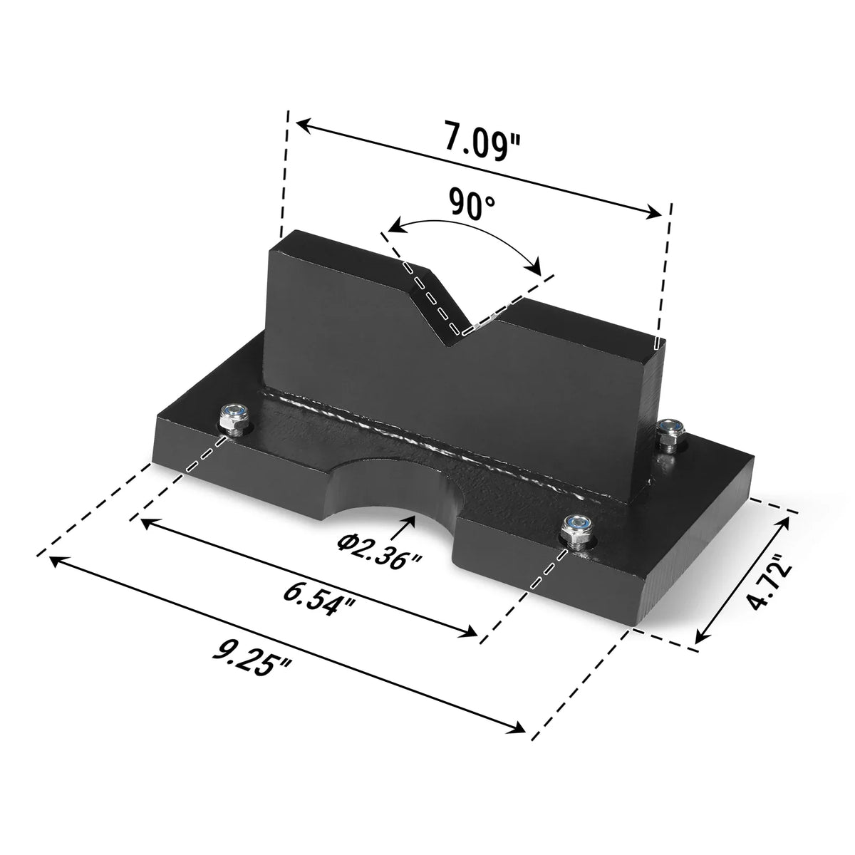 Press Plates for 30T Shop Press (for SKU: 200061) - 1 Pack / 2 Pcs - view 2
