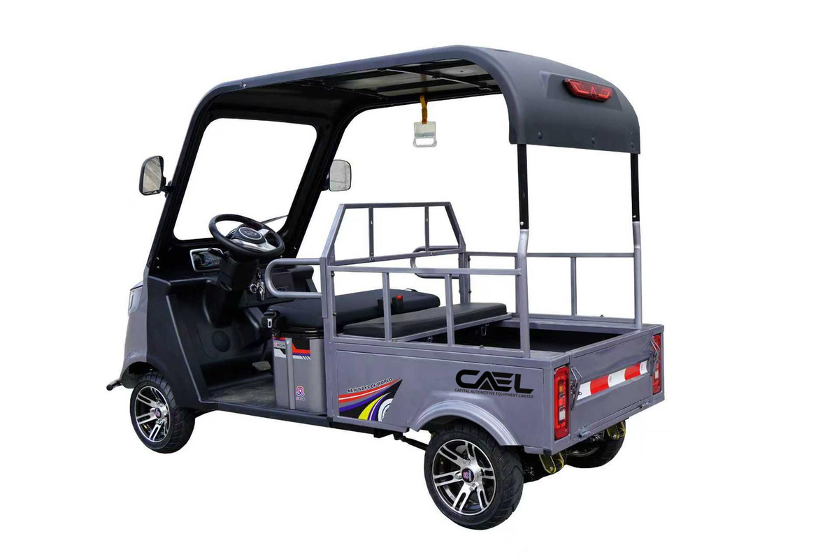 CAEL-GCB Elektro-Nutzfahrzeug 4-Sitzer mit Ladebox – 60V