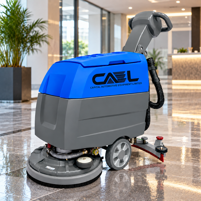 CAEL B45 Walk-Behind Floor Scrubber – 22" Width, 1,800 m²/h