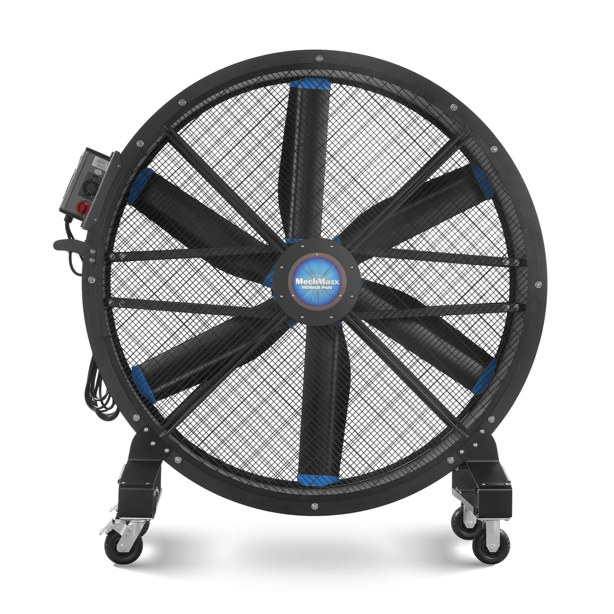 59 in Portable Industrial Fan with Variable High-Efficiency PMSM Motor, Mobile High Volume Floor Fan, MF-59