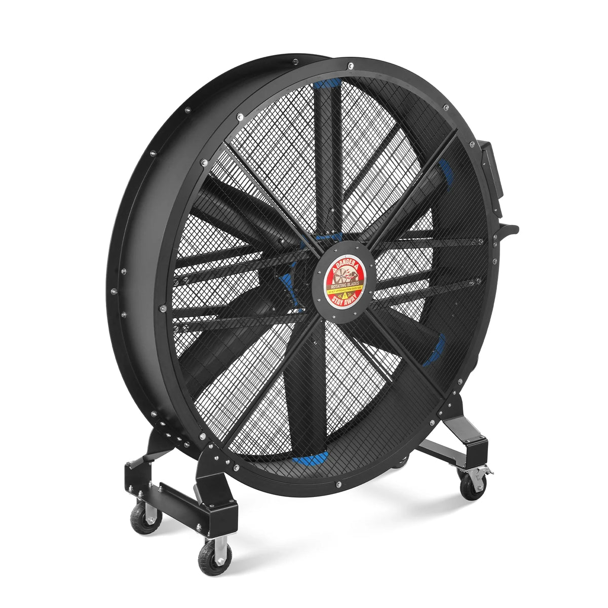 59 in Portable Industrial Fan with Variable High-Efficiency PMSM Motor, Mobile High Volume Floor Fan, MF-59 - view 19