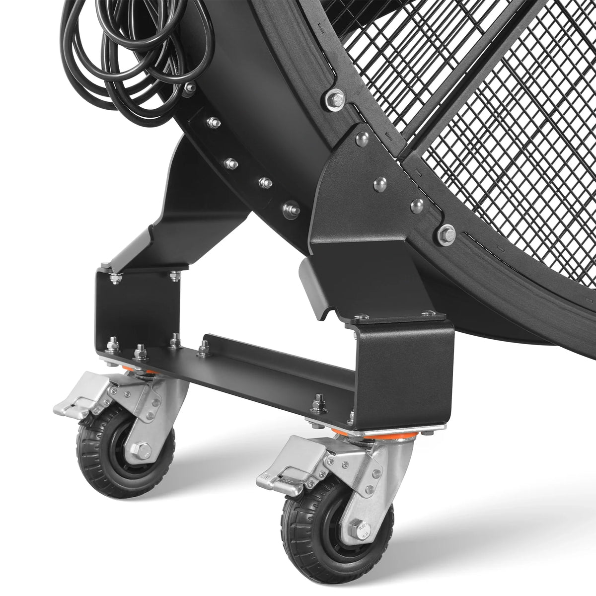 59 in Portable Industrial Fan with Variable High-Efficiency PMSM Motor, Mobile High Volume Floor Fan, MF-59 - view 7