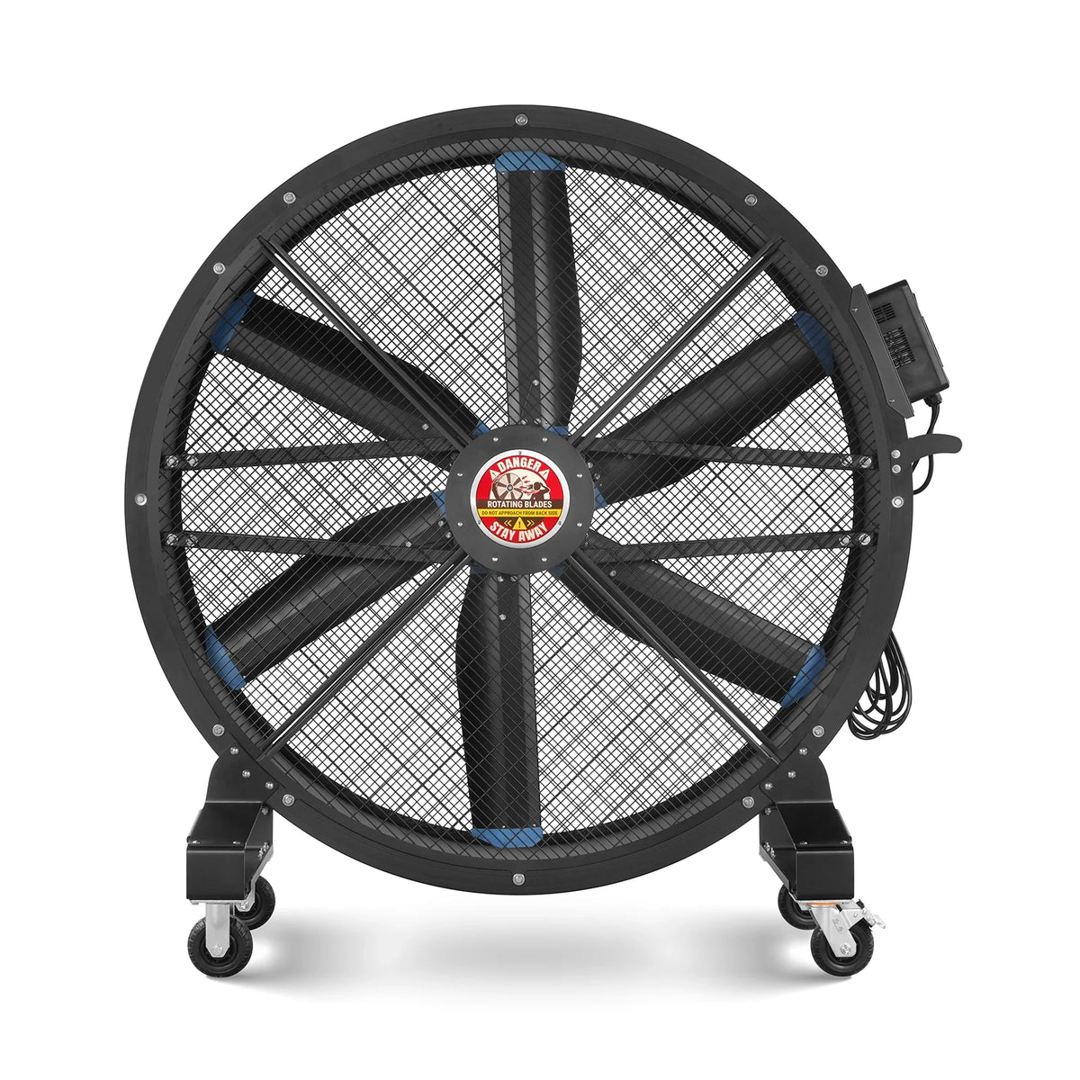 59 in Portable Industrial Fan with Variable High-Efficiency PMSM Motor, Mobile High Volume Floor Fan, MF-59 - view 18