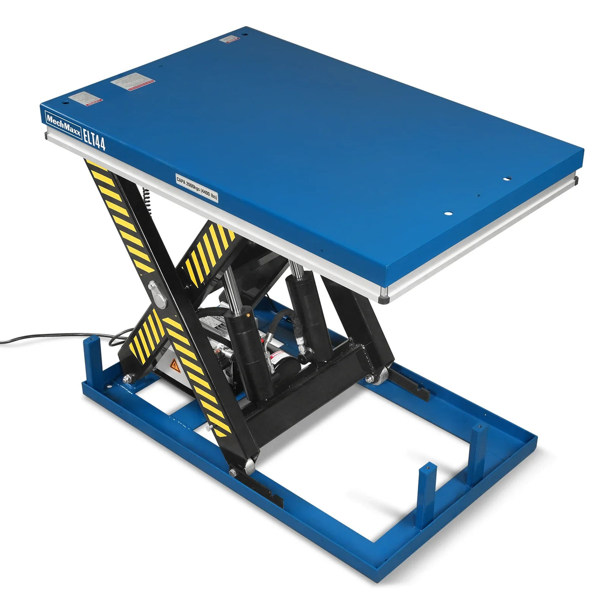 Wireless Remote Control Electric Hydraulic Lift Table, 4400lb Capacity, 51.2" x 33.5" Platform, 41.5" Lift Hei - view 18