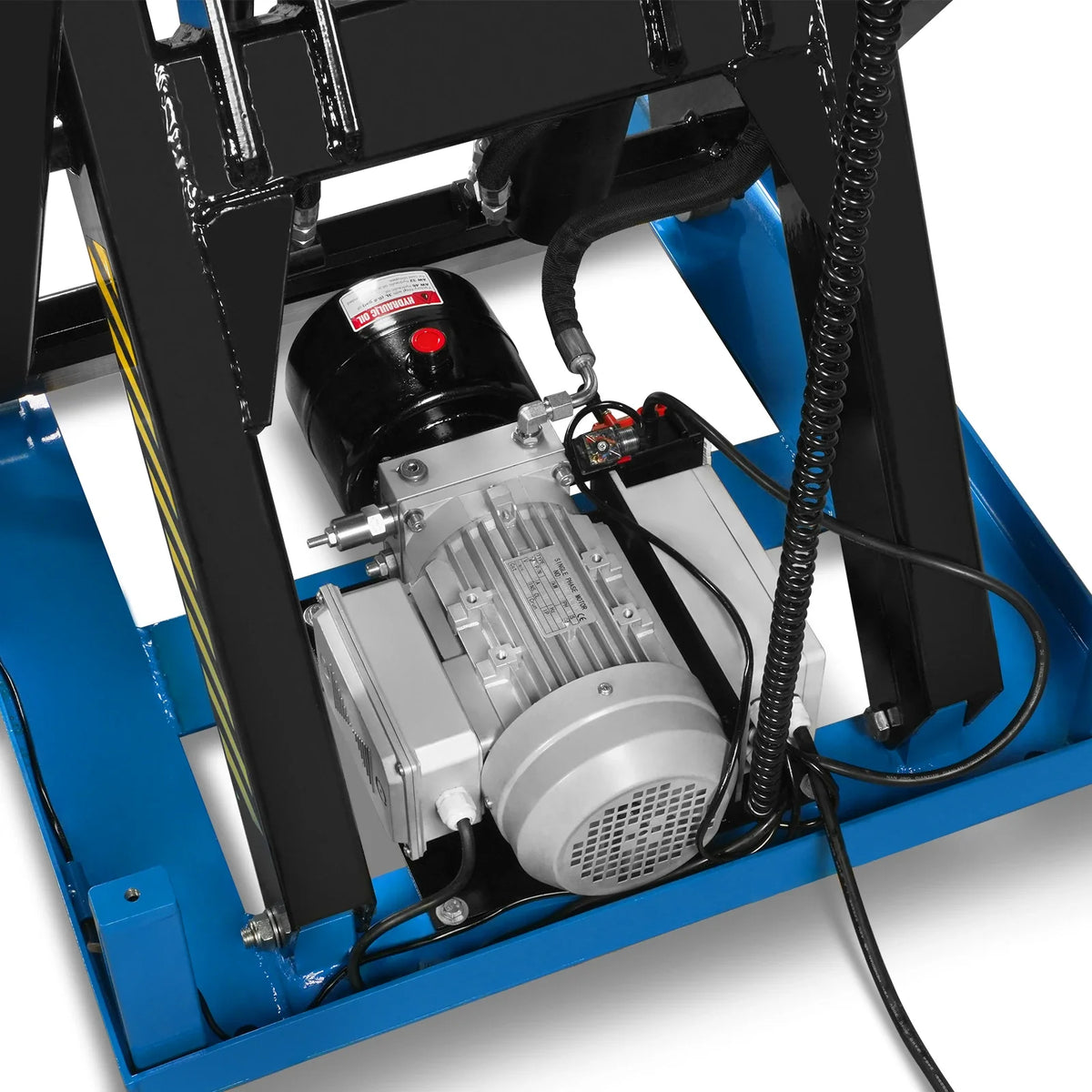 Wireless Remote Control Electric Hydraulic Lift Table, 4400lb Capacity, 51.2" x 33.5" Platform, 41.5" Lift Hei - view 26