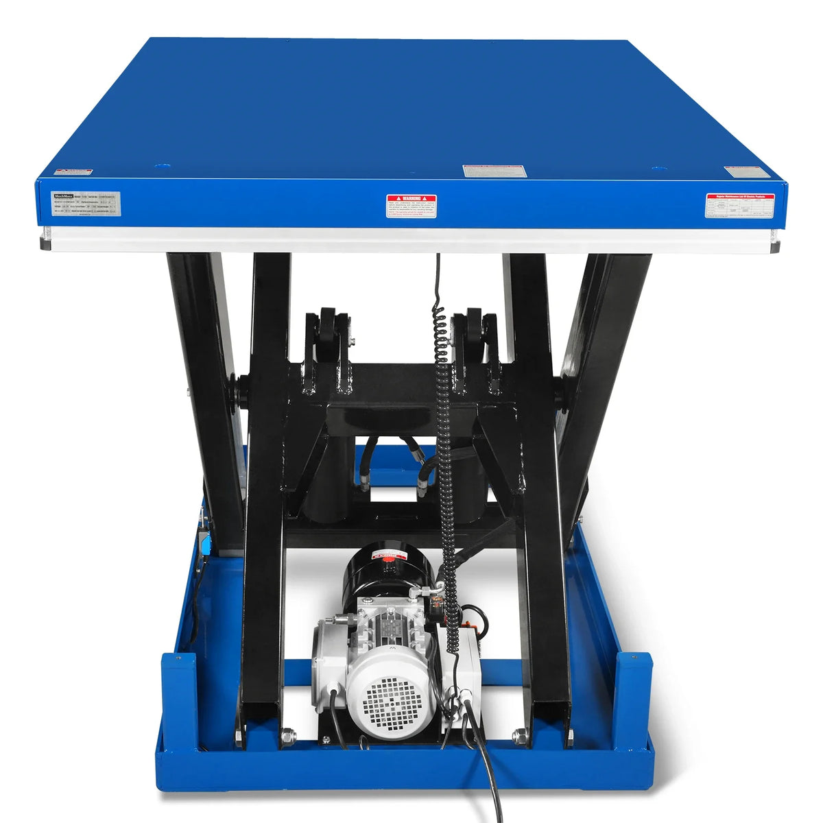 Wireless Remote Control Electric Hydraulic Lift Table, 8800lb Capacity, 66.9" x 47.2" Platform, 45.7" Lift Hei - view 19