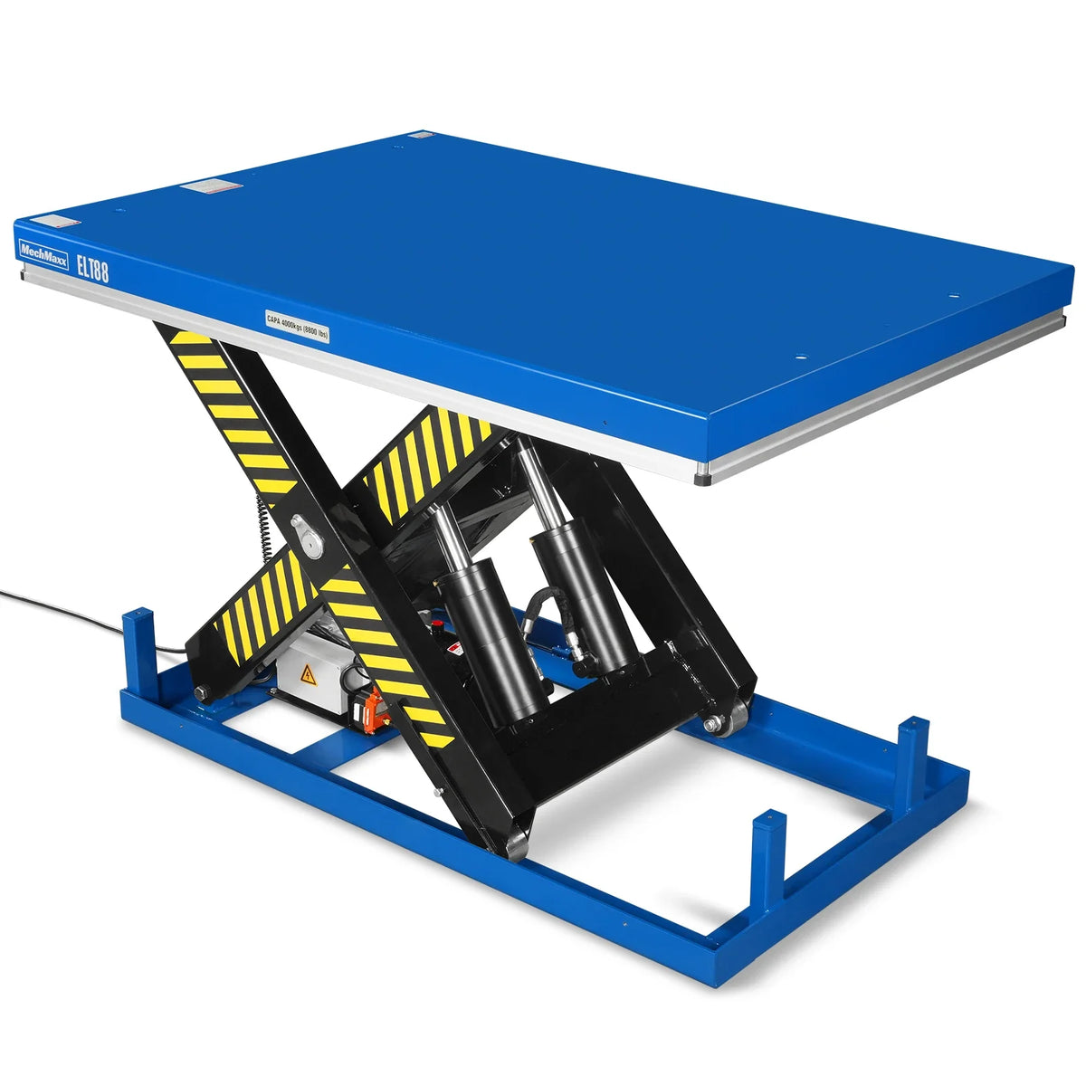 Wireless Remote Control Electric Hydraulic Lift Table, 8800lb Capacity, 66.9" x 47.2" Platform, 45.7" Lift Hei - view 18