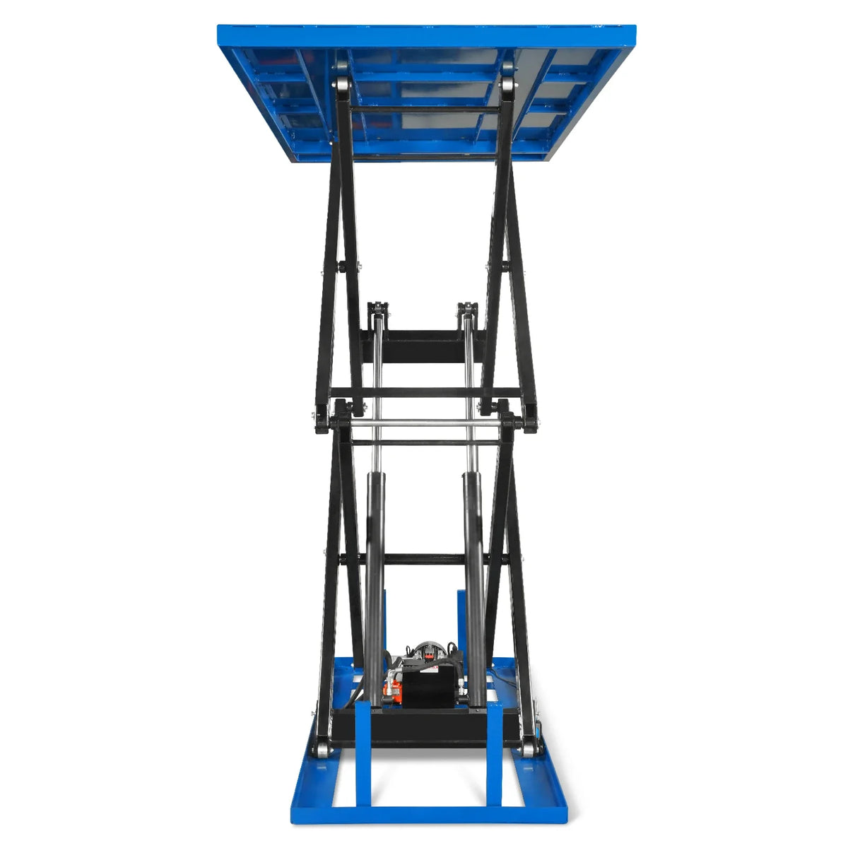 Wireless Remote Control Double Scissor Electric Hydraulic Lift Table, 2200lb Capacity, 86.6" x 51.2" Large Pla - view 11