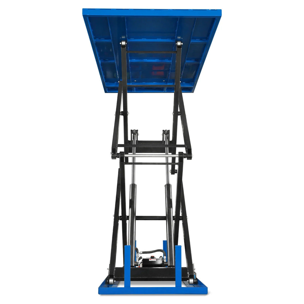 Wireless Remote Control Double Scissor Electric Hydraulic Lift Table, 2200lb Capacity, 86.6" x 51.2" Large Pla - view 5