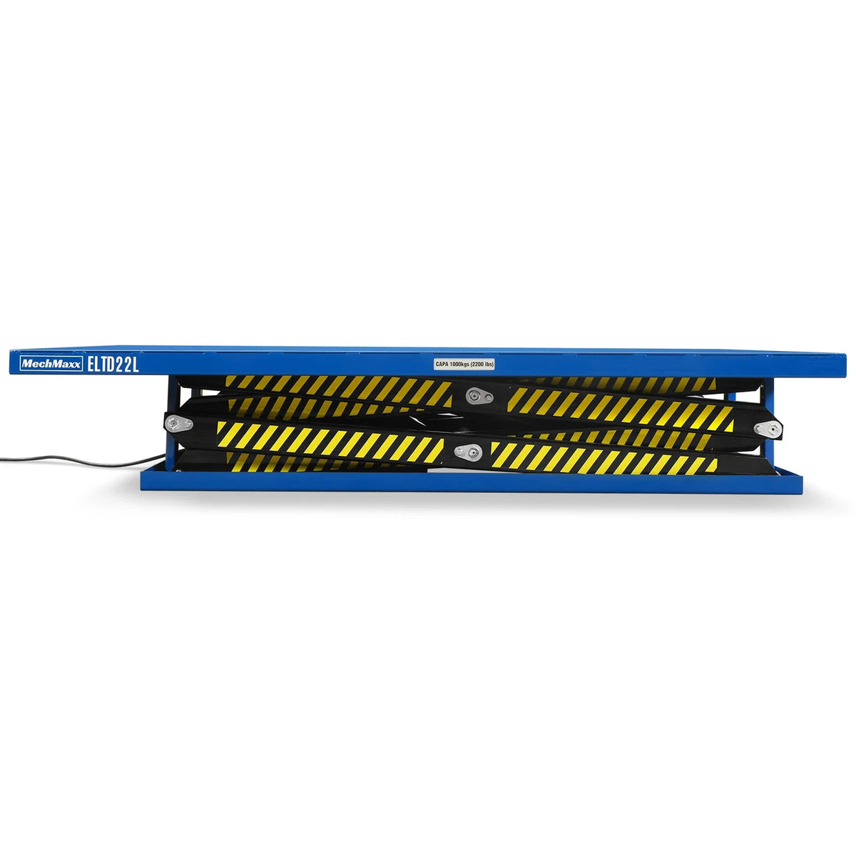 Wireless Remote Control Double Scissor Electric Hydraulic Lift Table, 2200lb Capacity, 86.6" x 51.2" Large Pla - view 14