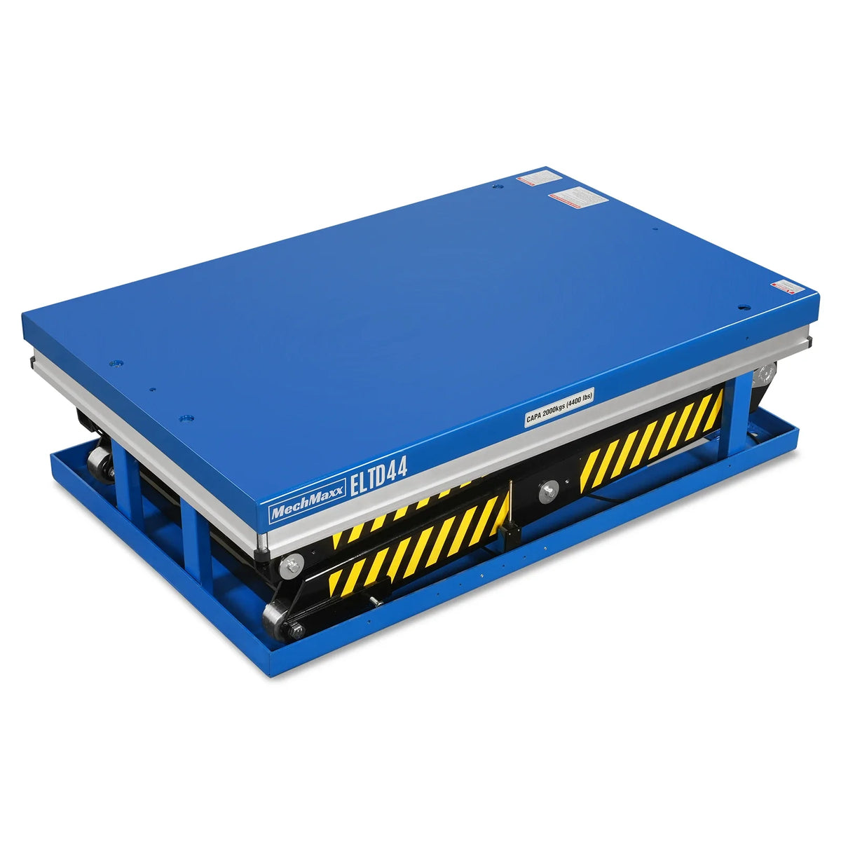 Wireless Remote Control Double Scissor Electric Hydraulic Lift Table, 4400lb Capacity, 51.2" x 33.5" Platform, - view 18