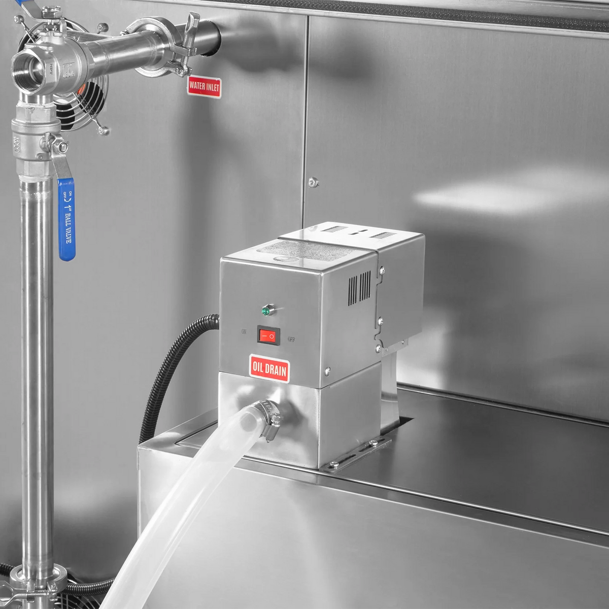 207 Gal / 785L Heavy Duty Industrial Ultrasonic Parts Washer, 28kHz 96 Transducers, Oil Skimmer, SS304 Tank, 2 - view 30