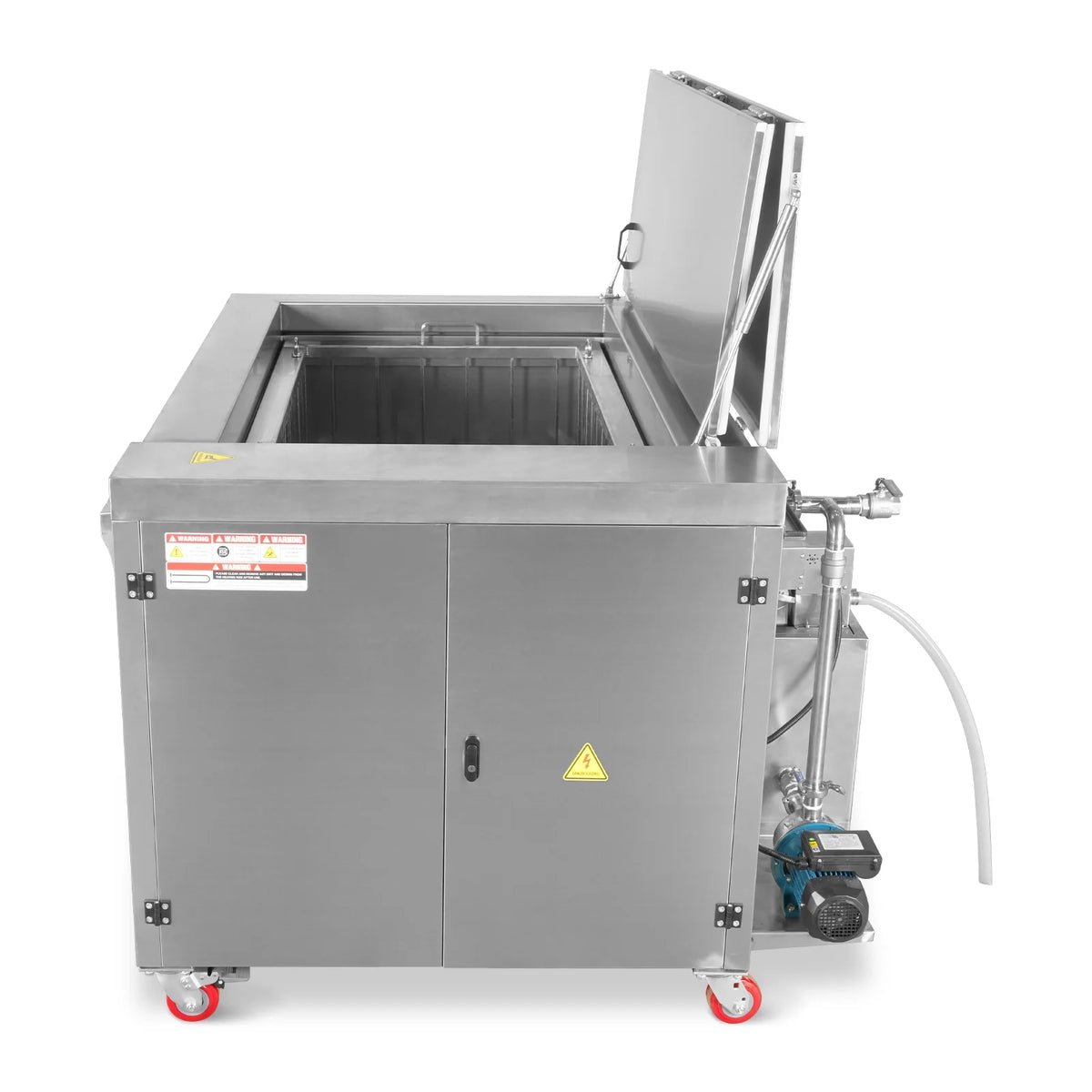 207 Gal / 785L Heavy Duty Industrial Ultrasonic Parts Washer, 28kHz 96 Transducers, Oil Skimmer, SS304 Tank, 2 - view 27