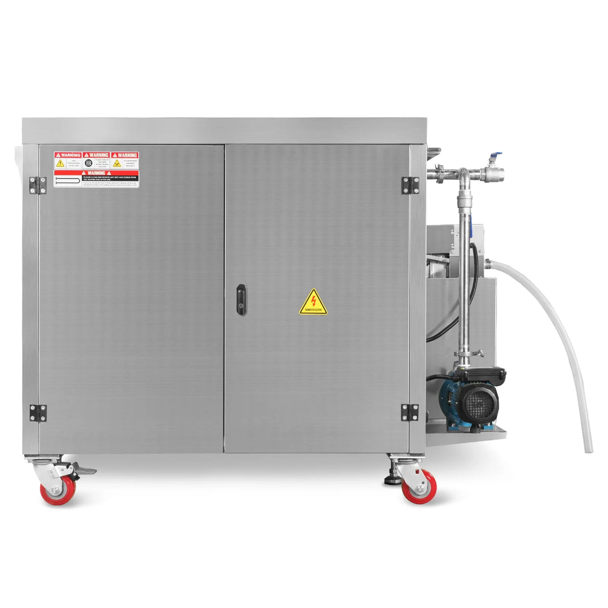 207 Gal / 785L Heavy Duty Industrial Ultrasonic Parts Washer, 28kHz 96 Transducers, Oil Skimmer, SS304 Tank, 2 - view 18