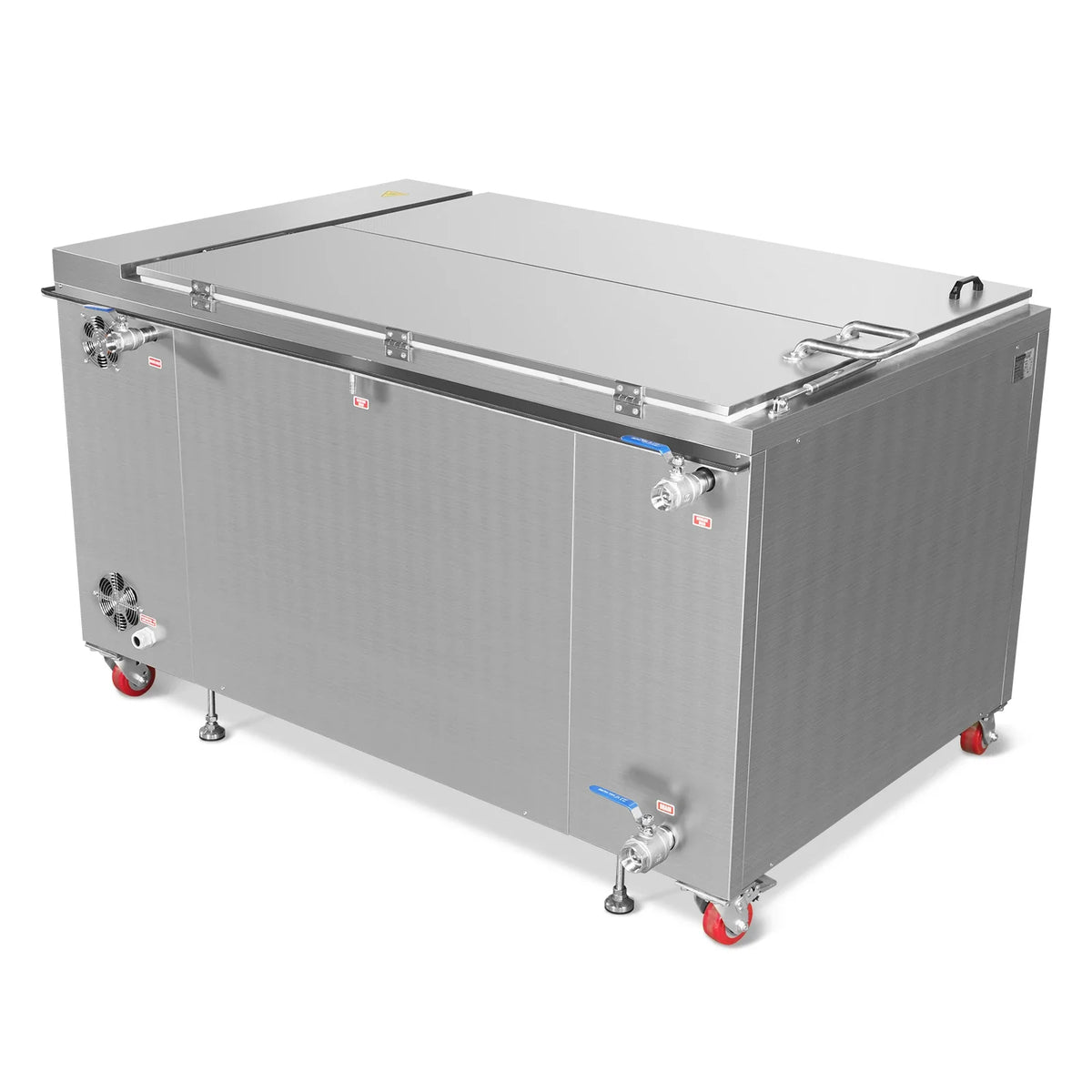 207 Gal / 785L Heavy Duty Industrial Ultrasonic Parts Washer, 28kHz 96 Transducers, SS304 Tank, 22kW Heater, 2 - view 30