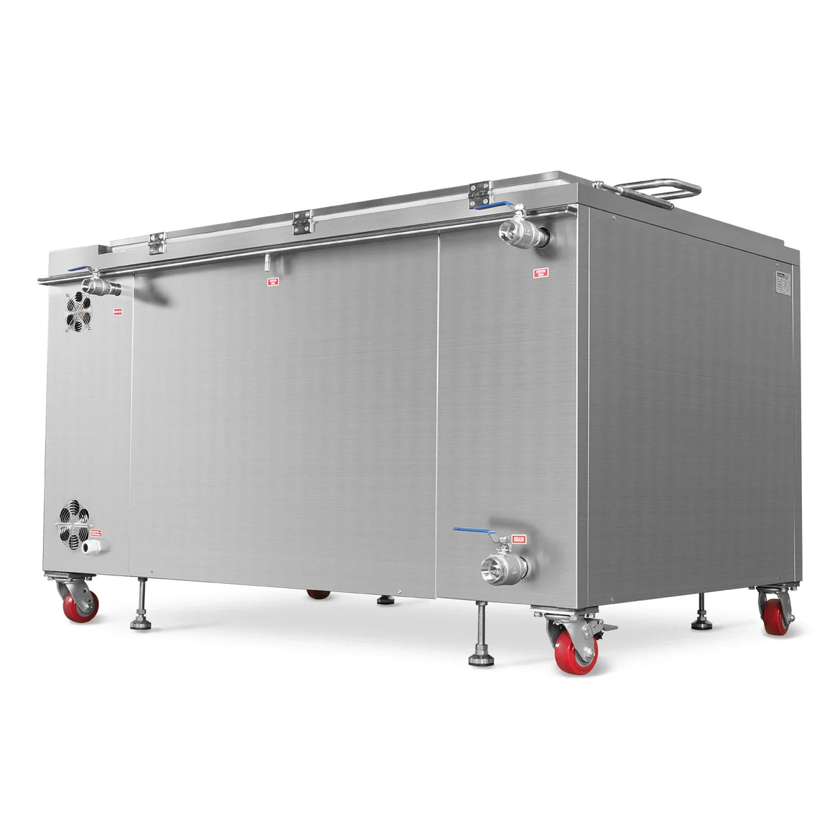 207 Gal / 785L Heavy Duty Industrial Ultrasonic Parts Washer, 28kHz 96 Transducers, SS304 Tank, 22kW Heater, 2 - view 29