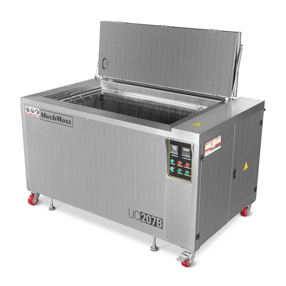 207 Gal / 785L Heavy Duty Industrial Ultrasonic Parts Washer, 28kHz 96 Transducers, SS304 Tank, 22kW Heater, 2 - view 21