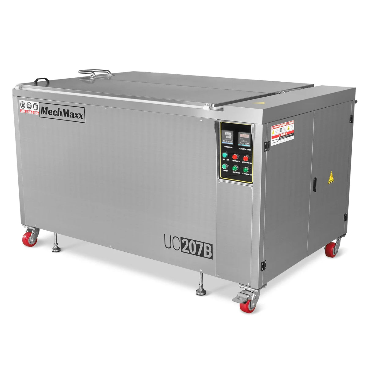 207 Gal / 785L Heavy Duty Industrial Ultrasonic Parts Washer, 28kHz 96 Transducers, SS304 Tank, 22kW Heater, 2 - view 33