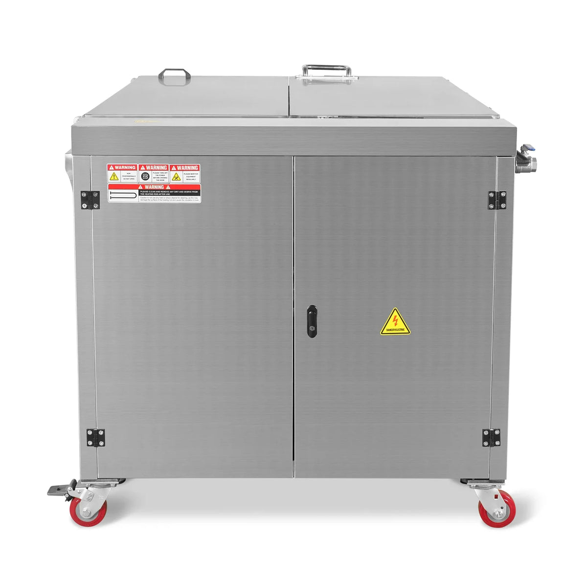 207 Gal / 785L Heavy Duty Industrial Ultrasonic Parts Washer, 28kHz 96 Transducers, SS304 Tank, 22kW Heater, 2 - view 35