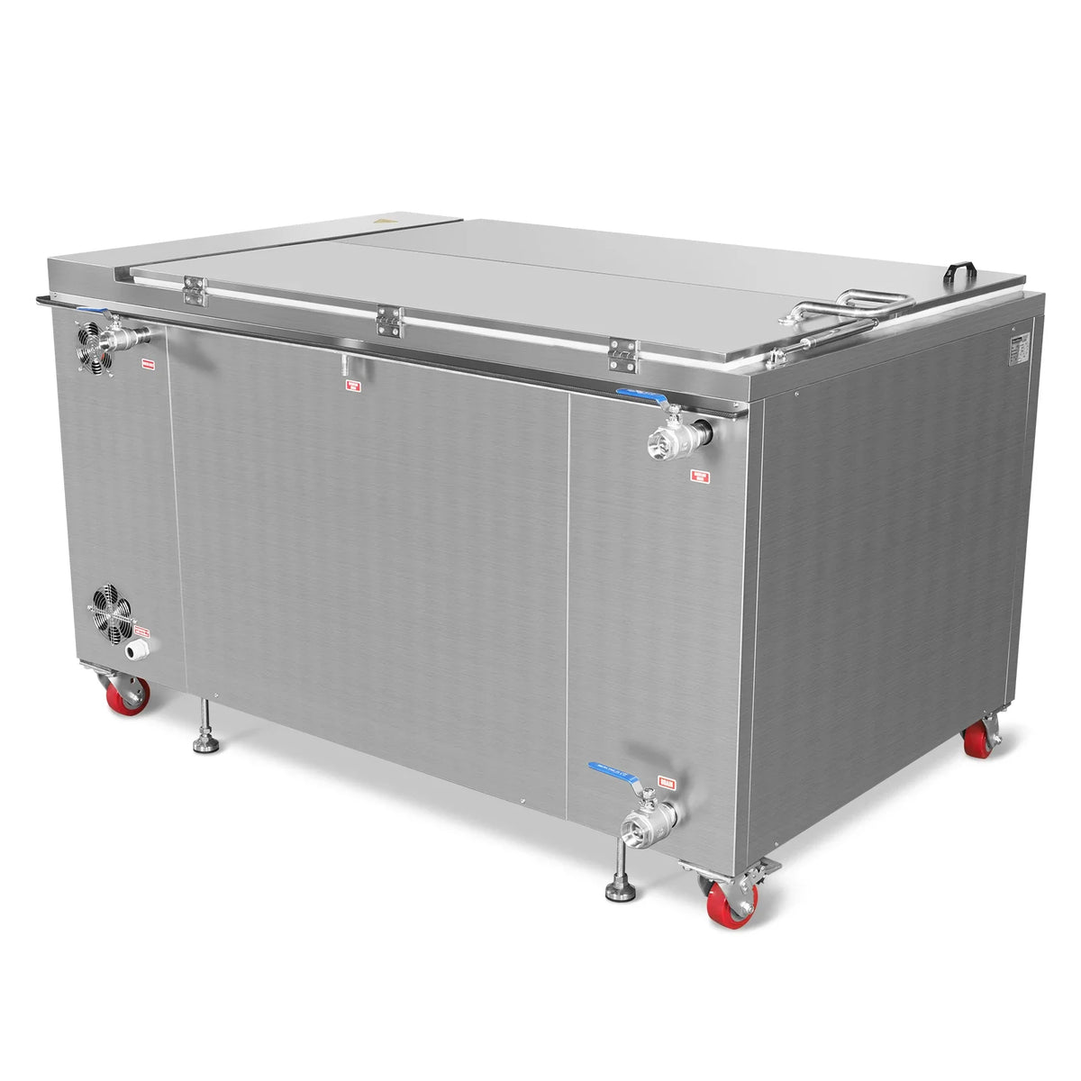 207 Gal / 785L Heavy Duty Industrial Ultrasonic Parts Washer, 28kHz 96 Transducers, SS304 Tank, 22kW Heater, 2 - view 20