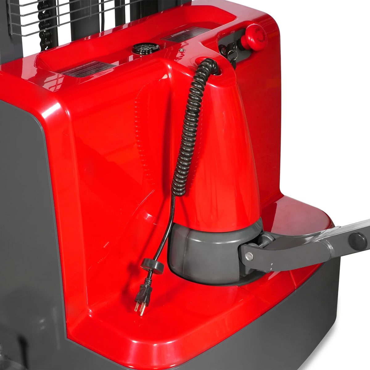 3300lbs Electric Straddle Stacker, 138" Lift, Adjustable Legs & Forks, F33-138SLA - view 13