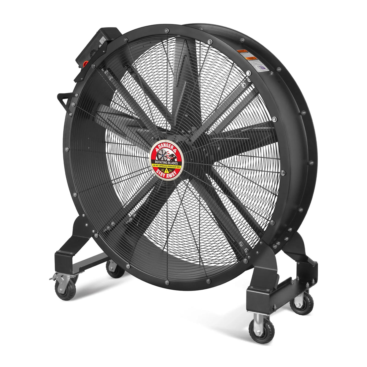 47 in Portable Industrial Fan with Variable High-Efficiency PMSM Motor, Mobile High Volume Floor Fan, MF-47 - view 15