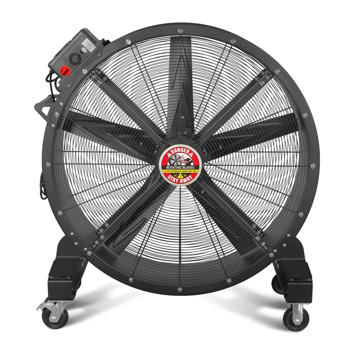 47 in Portable Industrial Fan with Variable High-Efficiency PMSM Motor, Mobile High Volume Floor Fan, MF-47 - view 22