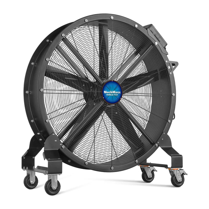 Mobiler 47-Zoll-Industrieventilator mit drehzahlvariablem hocheffizientem PMSM-Motor, mobiler Hochleistungs-Standventilator, MF-47