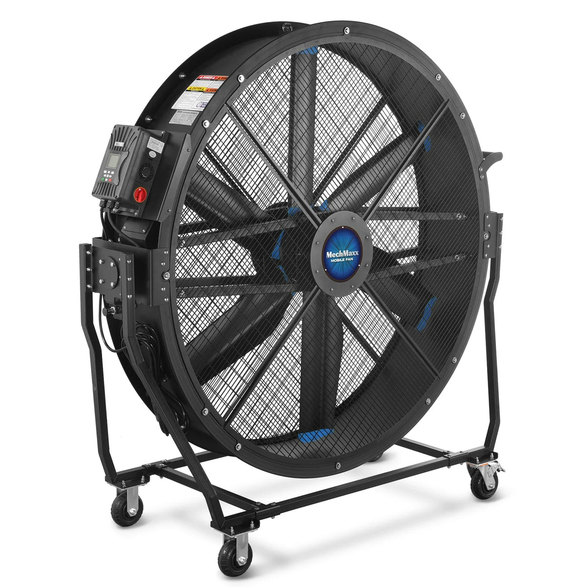 59 in Portable Industrial Fan with Variable High-Efficiency PMSM Motor, Tiltable Mobile High Volume Floor Fan, - view 18