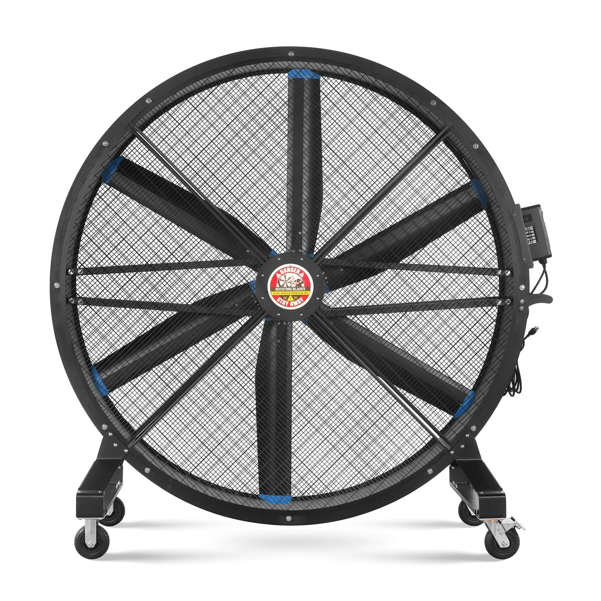 79 in Portable Industrial Fan with Variable High-Efficiency PMSM Motor, Mobile High Volume Floor Fan, MF-79 - view 11
