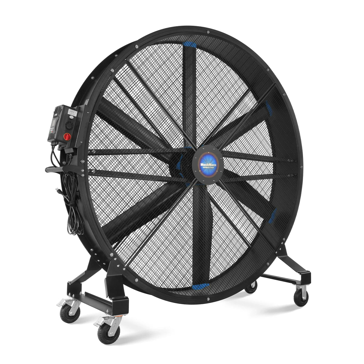 79 in Portable Industrial Fan with Variable High-Efficiency PMSM Motor, Mobile High Volume Floor Fan, MF-79 - view 13