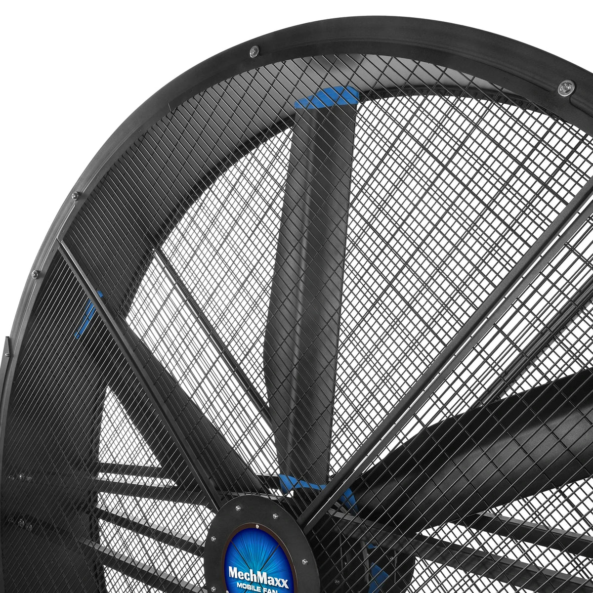 79 in Portable Industrial Fan with Variable High-Efficiency PMSM Motor, Tiltable Mobile High Volume Floor Fan, - view 9