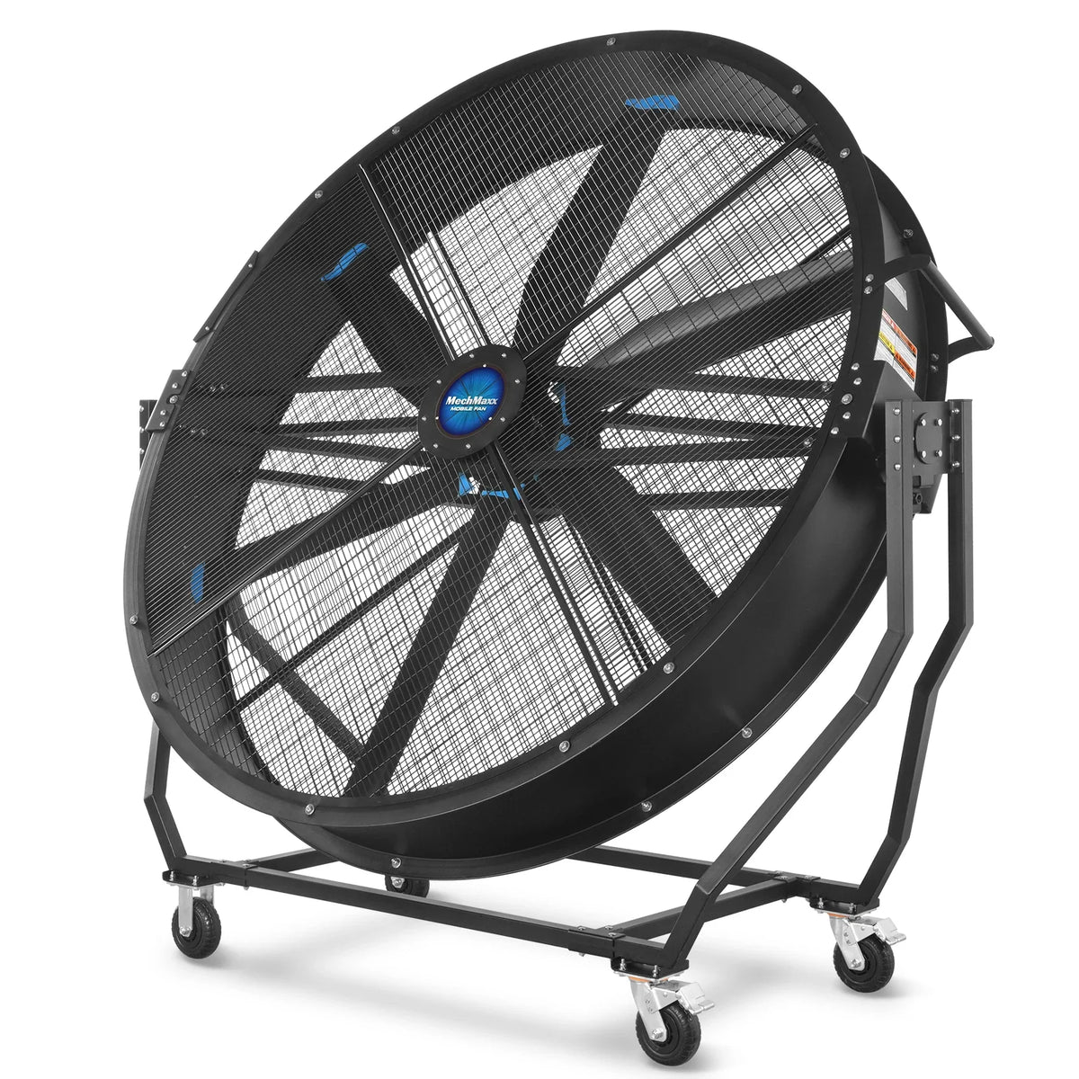 79 in Portable Industrial Fan with Variable High-Efficiency PMSM Motor, Tiltable Mobile High Volume Floor Fan, - view 8